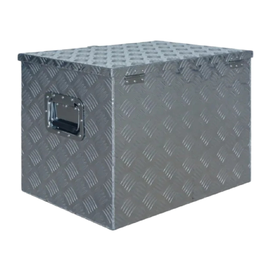 Coffre de rangement en métal pour le stockage d'objets - 50 x 40 x 30