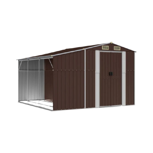 Abri de jardin en métal pour stockage extérieur - 300 x 240 x 200