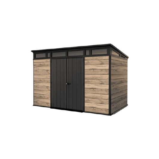 Abri de jardin pour rangement extérieur en métal - 200 x 100 x 200