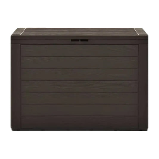 Coffre de rangement extérieur en résine - Utilisé pour le stockage en plein air - 120 x 60 x 70
