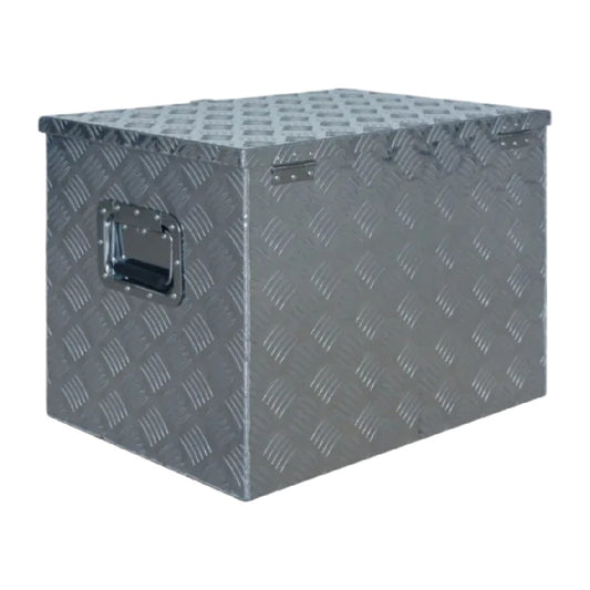 Coffre de rangement en métal pour le stockage d'objets - 50 x 40 x 30